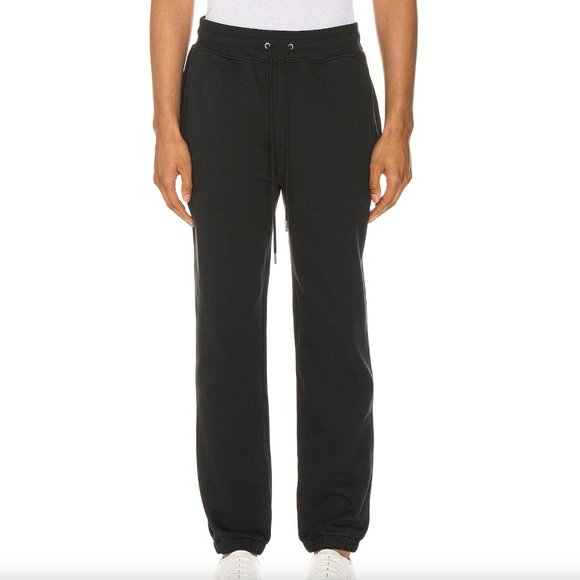 FRAME Service Sweatpants in Faded Noir - Picture 1 of 7